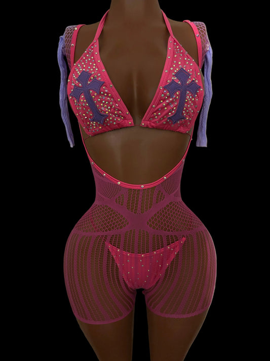 Pink haze
