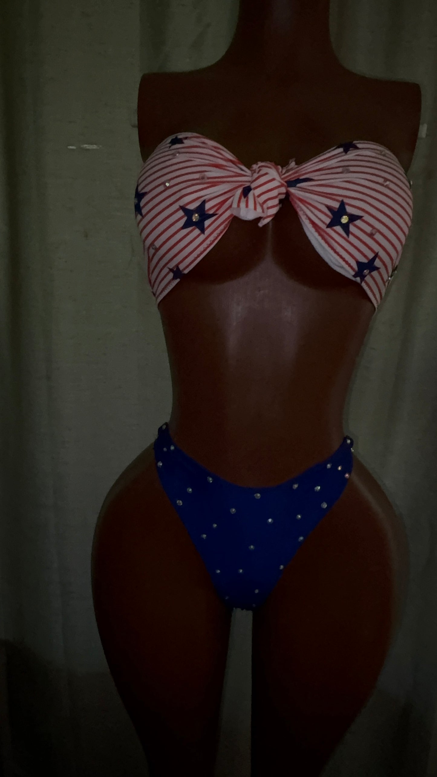 4th of July- bandeau stars