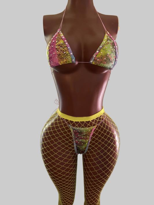 Yellow Marvel 2pc